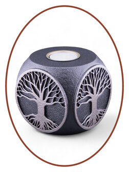 Midi Ash Urn &#039;Tree of Life&#039; in Various Designs and Colors - HMP635