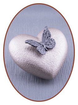 Mini Ash Urn &#039;Heart Butterfly&#039; in Different Colors - HMP601