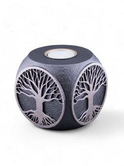 Midi Ash Urn &#039;Tree of Life&#039; in Various Designs and Colors - HMP635