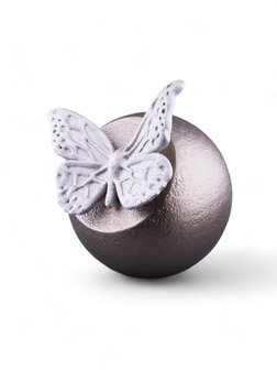 Mini Ash Urn &#039;Butterfly&#039; many colors available - HMP634