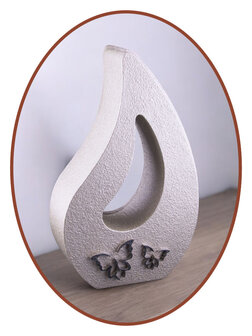 Ash Urn &#039;Tear&#039; 20cm  in Different Colors - HMP643