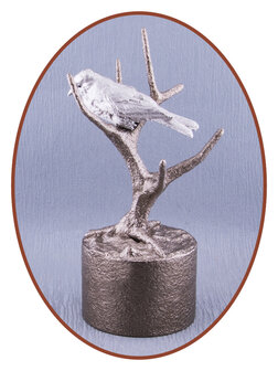 Mini Ash Urn &#039;Bird in Tree&#039; in Different Colors - HMP666