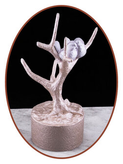 Mini Ash Urn &#039;Bird in Tree&#039; in Different Colors - HMP667