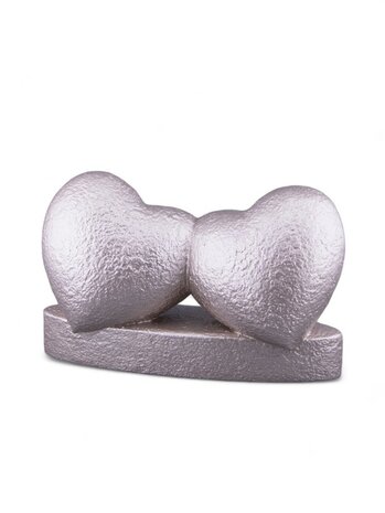 Mini Duo Ash Urn 'Heart' in Different Colors - HMP604