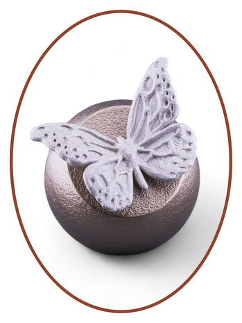 Mini Ash Urn 'Butterfly' many colors available - HMP634