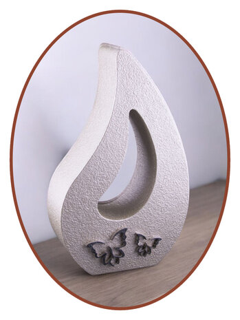 Ash Urn 'Tear' 20cm  in Different Colors - HMP643