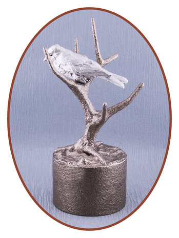 Mini Ash Urn 'Bird in Tree' in Different Colors - HMP666