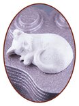 Mini Ash Urn Paw 'Sleeping Cat' in Many Colors - HMP633C