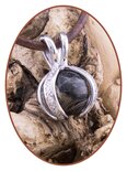 Close2Me© 925 sterling silver Hair pendant 'Protected' - CM014H