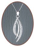 925 Sterling Silver Special Ash Pendant   - ZSP157