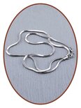 Stainless Steel Snake-Necklace / Chain - RVS236