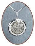 316L Stainless Steel JB Memorials Cremation Pendant - RSP006B