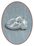 JB Memorials 925 Sterling Silver Cremation Ring - RB073