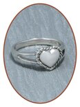 925 Sterling Silver Cremation Ring - RB012