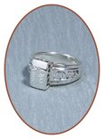 925 Sterling Silver Cremation Ring - RB018