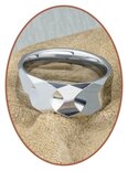 Tungsten Carbide Text Remembrance Ring - KR8059