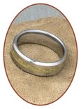 Tungsten Carbide Text Remembrance Ring - KR3108