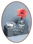 Mini Ash Urn with Tealight Holder - HMP657