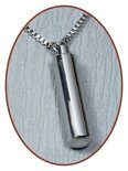 Stainless Steel Tube Cremation Pendant - B389