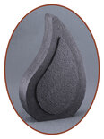 Ash Urn 'Tear' 13cm or 20cm  With or Without Decoration in Different Colors - HM310A