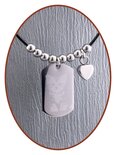 Stainless Steel Combination Photo Cremation Pendant  - CH001