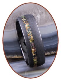 Cremation Ash Rings Tungsten Carbide - JB Memorials affordable ash pendant  ash jewelry ash ring ash bracelet mini urn