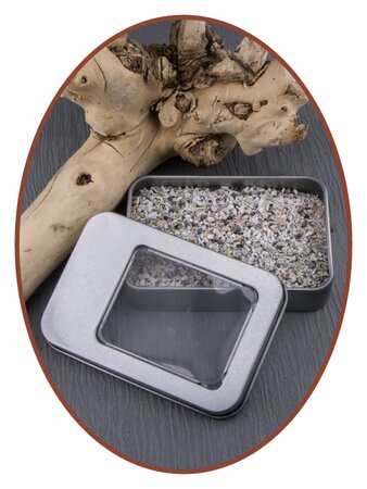 Aluminium Cremation (Ash) remembrance-tin  - AL006