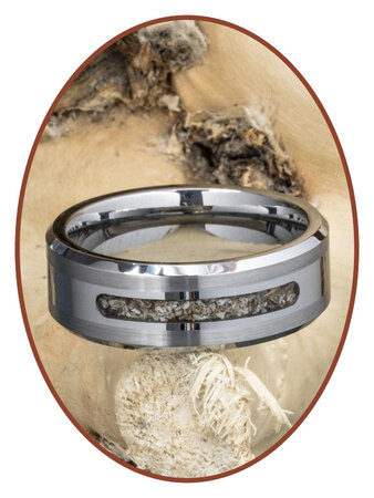 JB Memorials Tungsten Carbide Special Cremation Ring - RB045