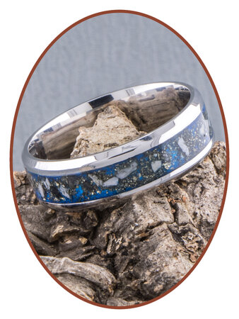 JB Memorials Cremation Ash Ring 'Multi Materials & Color'- RR001