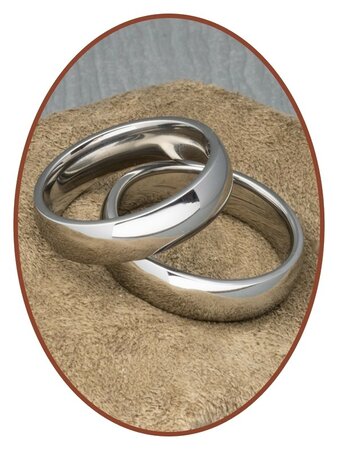 Titanium Remembrance Fingerprint Ring - SR004E