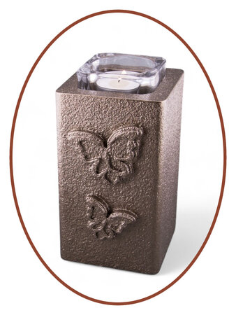 Mini Ash Urn with Tealight Holder - HMP665VL