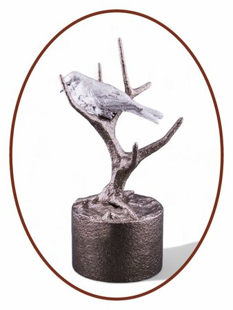 Mini Ash Urn 'Bird in Tree' in Different Colors - HMP666