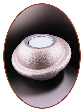 Mini Ash Urn many colors available with Tealight Holder - HMP671