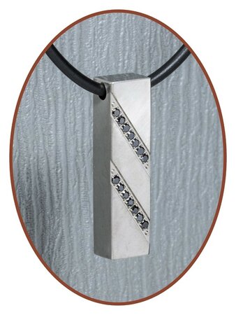 Titanium JB Memorials Premium Design Cremation Pendant - T009