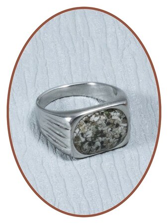 Stainless Steel Cremation Ring - RB133