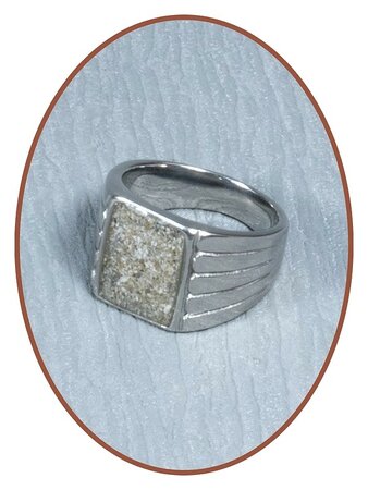 Stainless Steel Cremation Ring - RB134