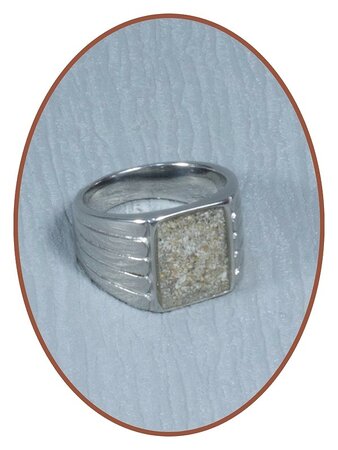 Stainless Steel Cremation Ring - RB134