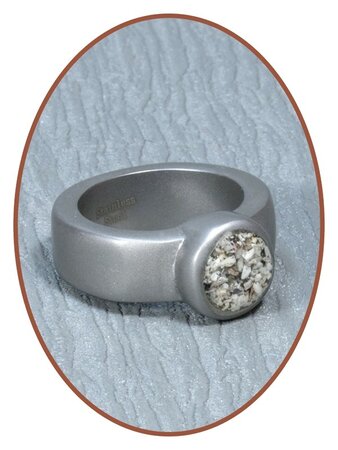 Stainless Steel Cremation Ring - RB125