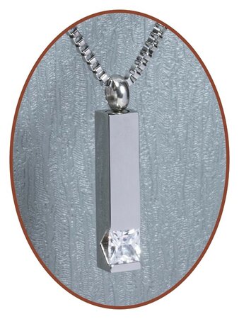 Stainless Steel Cremation Pendant - B367